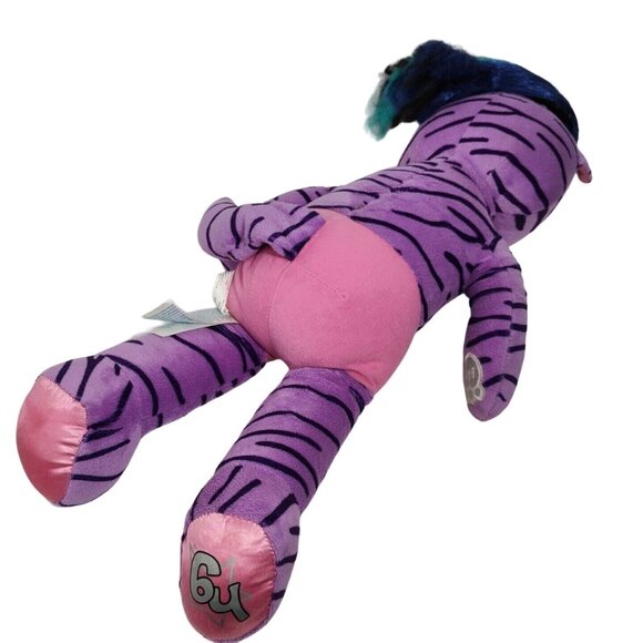 Build-A-Bear Workshop Honey Girls Teegan Tiger Purple Plush Stuffed Animal Toy - Picture 4 of 9
